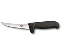 Victorinox Fibrox Safety Grip Couteau de Cuisine/à Désosser, Tranchant Normal, 12 Cm, Nylon, Noir