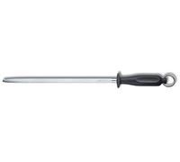 Victorinox Fusil de boucher rond taillage fin, Plastique, Noir/Argent, 30 x 5 x 5 cm