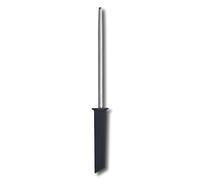 VICTORINOX Fusil Swiss Modern, 23 cm, Surface au Grain Moyen-Fin, Rond, jusqu’à 65 HRC, Noir
