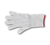 Victorinox Gant de protection Light, Gant de travail, pour main de couteau, Couper en sécurité, Gastronomie, XS, blanc