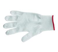 Victorinox Gant de Protection Professionnel en Brinix et Acier, Blanc, S | Gant de travail anti-coupure souple pour boucherie, restauration et cuisine. Ambidextre en Brinix et polyester.