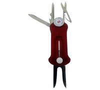 Victorinox Golf Tool 0.7052.T Couteau multifonction Nombre de fonctions 10 rouge (transparent)