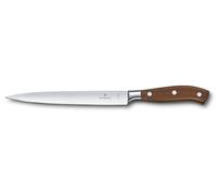 Victorinox Grand Maître Couteau à Filet, Lame Flexible 20 cm, Manche Bois