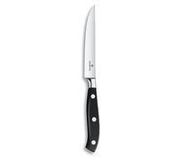 Victorinox Grand Maître Couteau à Steak en Emballage Cadeau, Tranchant Denté, 12 Cm, Noir