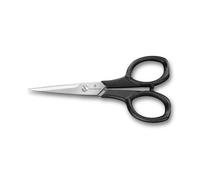 Victorinox Ciseaux de ménage « Italy » - Ciseaux de bricolage - Lame tranchante de 10 cm - Poignée en plastique robuste - Acier inoxydable - Noir