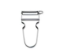 Victorinox J-Star Ustensiles de Cuisine Éplucheur à Julienne, Lame Oscillante, Gris