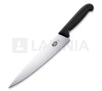 Victorinox Couteau à découper Fibrox 25 cm Bord droit Lavable au lave-vaisselle Noir