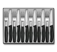 Victorinox - Ménagère Swiss Classic, 12 Pièces - Noir - 6.7233.12
