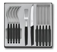 Victorinox - Ménagère Swiss Modern, 12 pièces - noir - 6.9093.11W.12