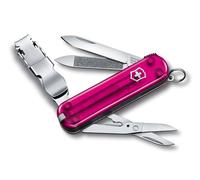 Victorinox, Nail Clip 580, Couteau de Poche Suisse, Multifonction, Léger, 8 Fonctions, Petite lame, Lime à ongles, Cure-ongles