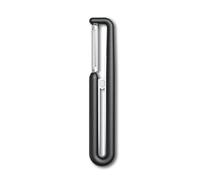Victorinox Éplucheur fruits et légumes Nova‑I – Lame droite double tranchant, Noir