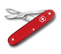 Victorinox Outil de Poche avec Ciseaux de Précision Companion X Alox, Outil Une Fonction, Compact, Léger, Swiss Made, Rouge