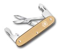 Victorinox Outil de Poche Companion Slim Alox, Outil Multifonction, 6 Fonctions, y c. Ciseaux, Ouvre-Emballage, Tournevis, Swiss Made, Or