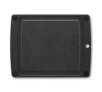 Victorinox Planche à Découper, All-in-One, Cutting Board M 36.8 x, 28.5 x, 0.6, Rainure à Jus, Ménage les lames, Antidérapante, Lavable au lave-vaisselle, Noir