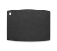Victorinox Planche à Découper, Qualité supérieure, Pour Viande, Pain, Fromage, Matière naturelle, Résistant au lave-vaisselle, L (44.4 x 33 x 0.6), Noir