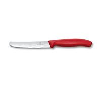 Victorinox Swiss Classic 2x Couteau d'Office & Éplucheur Fruits, Rouge