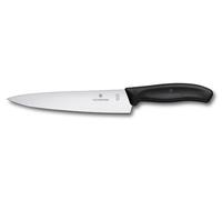 Couteau de chef SWISS CLASSIC 19 cm, noir, plastique, Victorinox