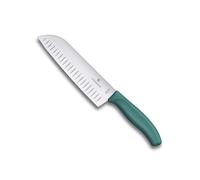 Couteau Santoku SWISS CLASSIC 17 cm, noir, plastique, Victorinox