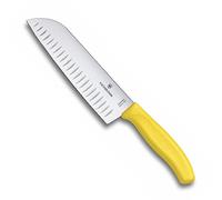 Victorinox Swiss Classic Couteau Santoku, Lame Alv9ol9e 17 cm, Noir