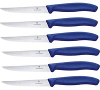 Victorinox Swiss Classic set de couteaux à steak 6 pièces bleu