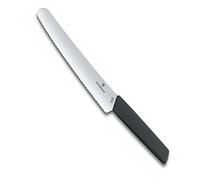 Couteau à pâtisserie SWISS MODERN 22 cm, noir, Victorinox