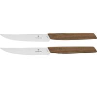 Victorinox Swiss Modern Set de couteaux à steak 2 pièces 12cm Noix Cadeau V.