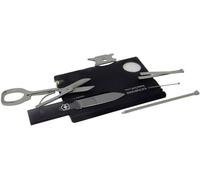Victorinox SwissCard Lite 0.7333.T3 Set d'outils de poche Nombre de fonctions 13 onyx (transparent)