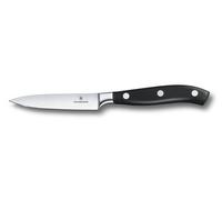 Victorinox V-7.72 03.10G Grand Maitre Couteau de chef, 10cm, noir (V-7.72 03.10G)