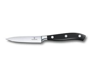 Victorinox V-7.72 03.10G Grand Maitre Couteau de chef, 10cm, noir (V-7.72 03.10G)