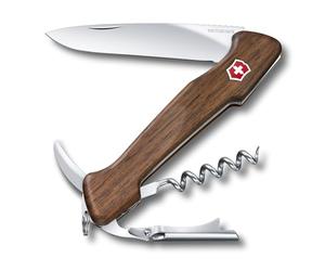 Victorinox Wine Master, Couteau de Poche Suisse, Multitool, 6 Fonctions, Ouvre Boite, Tire Bouchon, Bois
