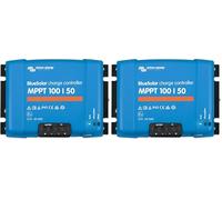 Victron BlueSolar Régulateur solaire MPPT 100/50 12-24 V 50 A (Lot de 2)