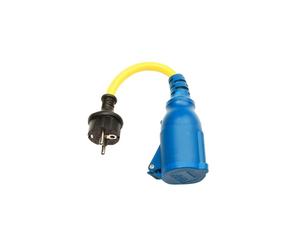 Victron Energy Câble adaptateur 16A/250Vac Fiche à contact de protection Connecteur CEE