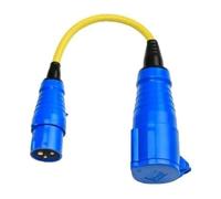 Adaptateur Cordon 16 A vers 32 A/250 V - Fiche CEE 16 A/Raccord CEE...