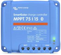Victron Energy SCC075015060R Régulateur de charge solaire MPPT 12 V, 24 V 15 A
