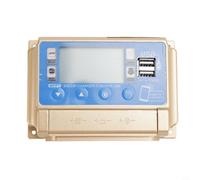 Victron Mppt 100/50 Contrôleur de charge solaire MPPT 12 V/24 V avec écran LCD pour batterie au lithium acide, énergie solaire et éolienne, contrôleur de charge solaire 12 V Doré