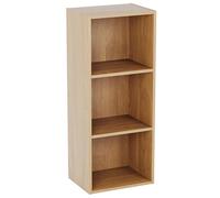 Vida Designs Oxford Bibliothèque Cube à 3 étages, Chêne, 3 Tier