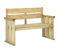 VIDA-XL Banc de jardin - 121 cm
