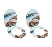 VIDA XL Coquille Lot de 2