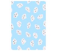 Vloerkleed met print 160x230 cm stof meerkleurig325387