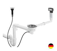 Vidage automatique pour évier 1 bac HANSGROHE D14-11 inox