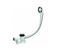 Vidage baignoire universel NF - à câble 650 mm - siphon orientable VALENTIN