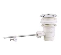 Valentin Bonde de lavabo 00 60220000000 - à clapet inox, tirette horizontale
