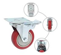 vidaXL Roulettes pivotantes 12 pcs. 100 mm