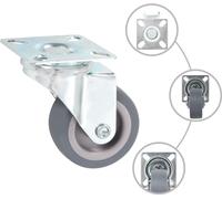 vidaXL 12 pcs. Roues pivotantes 50 mm