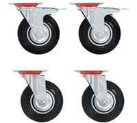 vidaXL 12 pcs. Roues pivotantes 125 mm