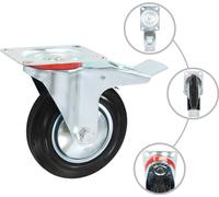 vidaXL 12 pcs. Roulettes pivotantes 160 mm