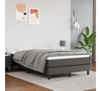 vidaXL 120x200 cm Grey Bed Frame