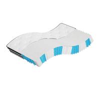 Matelas ressort 120x200 cm vidaxl accueil ferme soutien moelleux epaisseur 25 cm 7 zones housse de matelas G