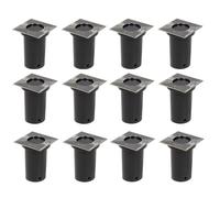 vidaXL Lampes de sol Outdoor 12 pcs. Carré