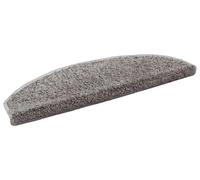 vidaXL : 15 marchettes auto-adhésives pour escaliers, 80 x 24,5 x 3,5 cm, couleur grise